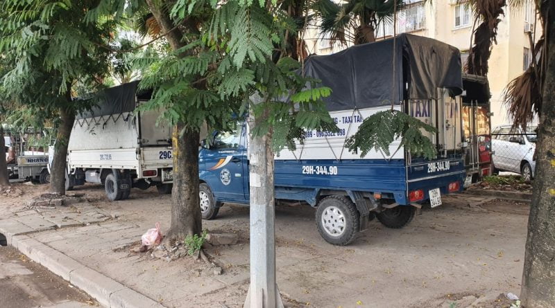Cho thuê xe tải chở hàng tại Hà Nội